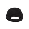 Vantage Men's Black Solid Lightweight Brushed Twill Cap