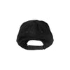 Vantage Black Solid Cap with Sandwich Visor