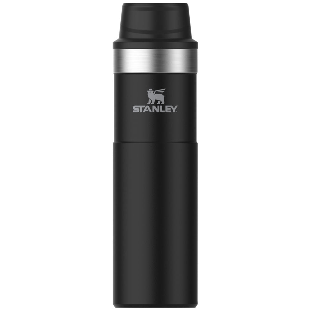 Stanley Matte Black Trigger Action Travel Mug 20 Oz