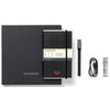 Moleskine Black Smart Writing Set with Ruled Paper and Ellipse Pen