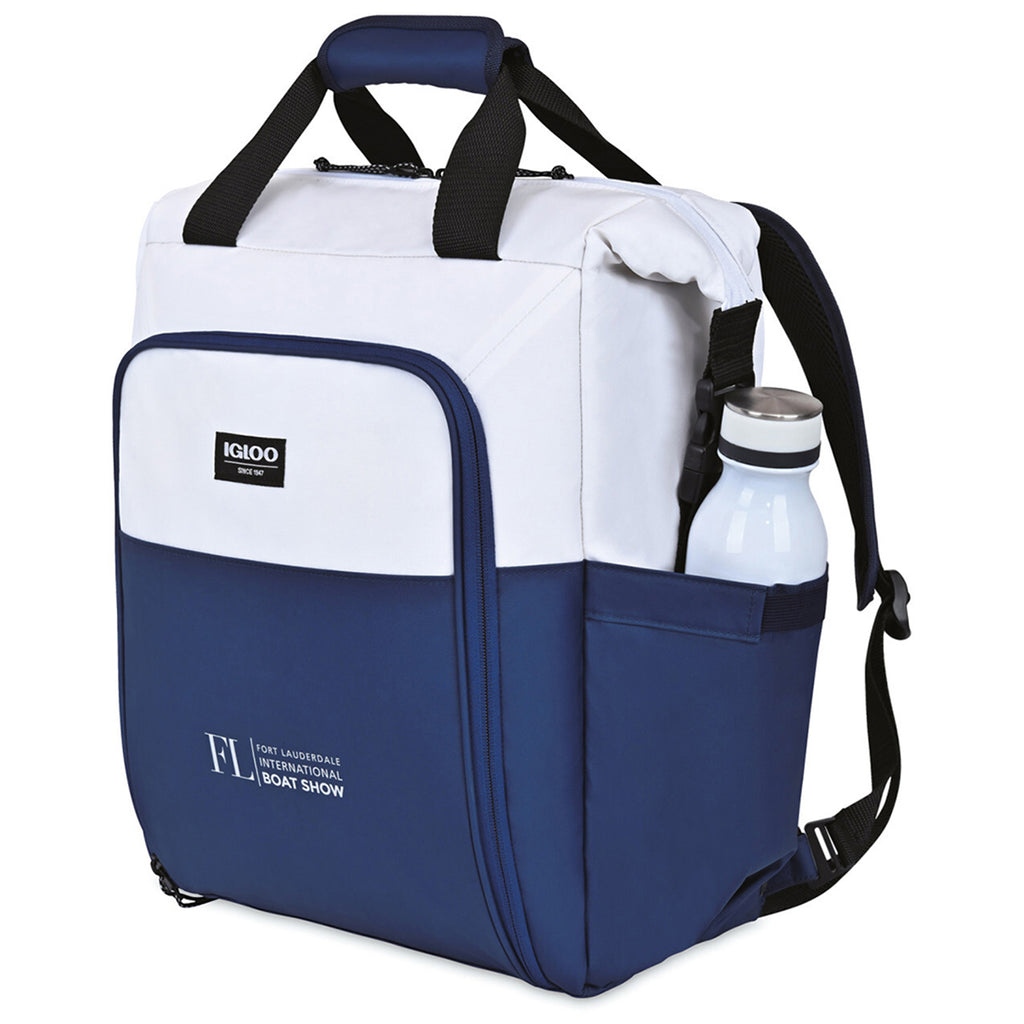 Igloo Navy/White Seadrift Switch Backpack Cooler