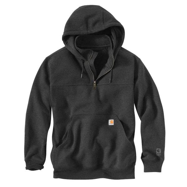 Carhartt Men's Carbon Heather Rain Defender Paxton Heavyweight Hooded