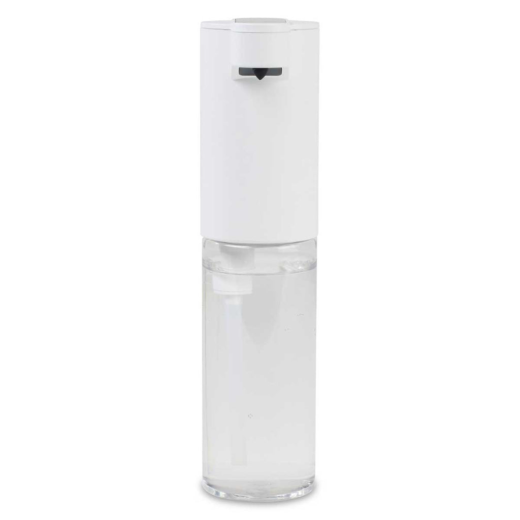 Gemline White Hands Free Soap and Sanitizer Dispenser