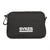 Gemline Black Remmy Wipeable Zippered Pouch