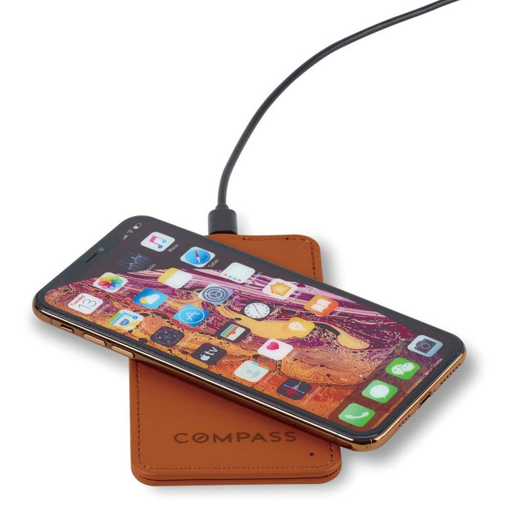 Gemline Cognac Easton Wireless Charger