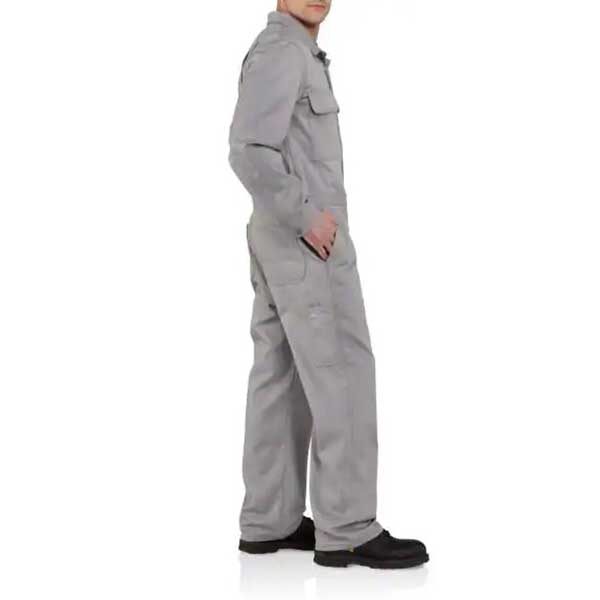 Carhartt Men's Flame Resistant Traditional Twill Coverall,gray,44