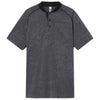 UNRL Men's Black Camo Knit Blade Polo