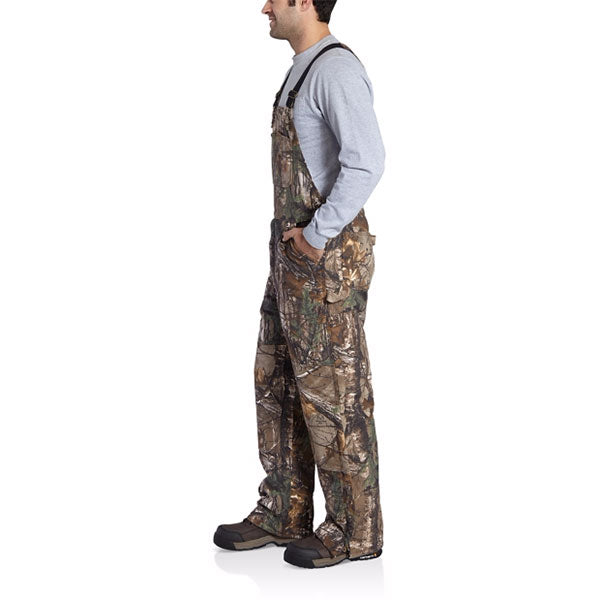 Carhartt Men's Realtree Xtra Quilt Lined Camo Bib Overall