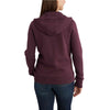 Carhartt Women's Fudge Heather Clarks Burg Full-Zip Hoodie