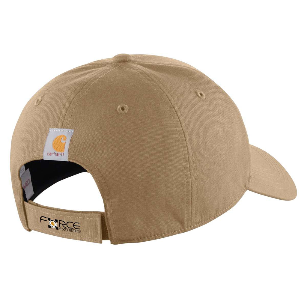 Carhartt Men's Dark Khaki Force Extremes Ball Cap