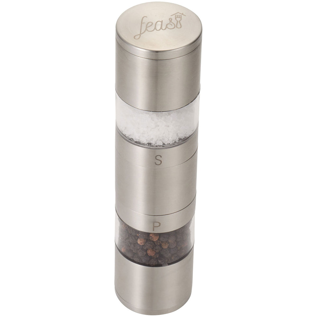 Leed's Silver Salt and Pepper Mill