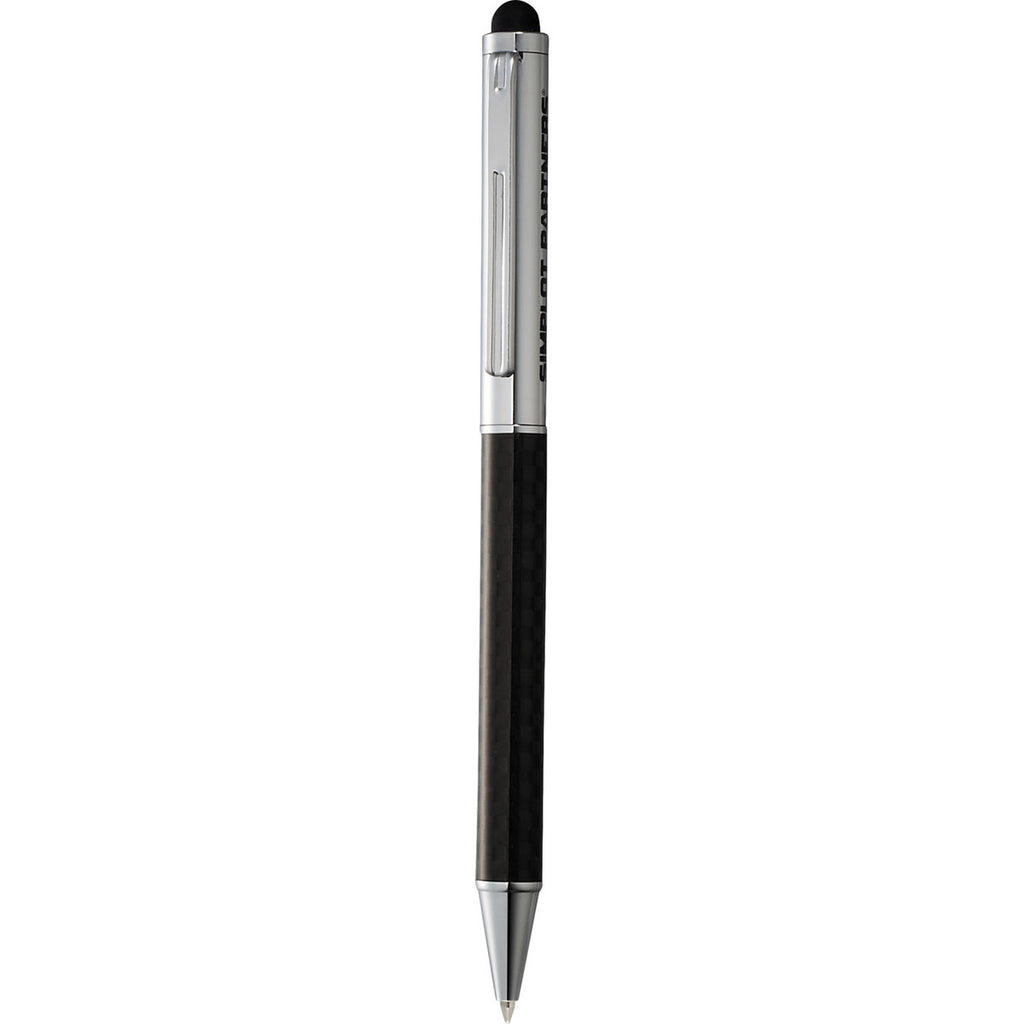 Leed's Black Carbon Fiber Ballpoint Stylus