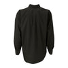 Vantage Men's Black Blended Poplin Shirt