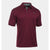 Under Armour Men's Maroon UA Leaderboard Polo