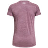 Under Armour Women's Misty Purple/White/Metallic Silver UA Tech Twist V-Neck