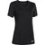 Under Armour Corporate Women's Black Heather S/S V-Neck Tee