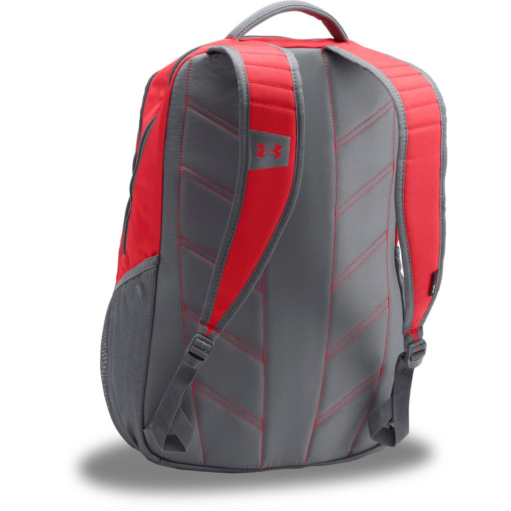 Under Armour Hustle II Storm Laptop Backpack Red