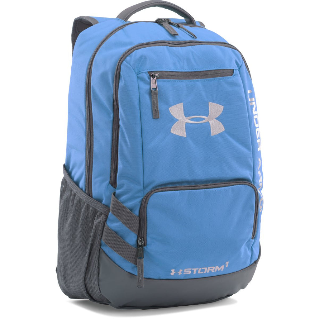 Under Armour storm 1 backpack blue  Blue backpack, Under armour, Backpacks