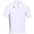 Under Armour Men's White UA Team Podium Polo