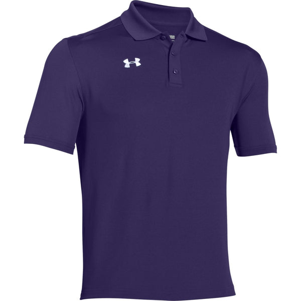 Under Armour Men's Purple Team Armour Polo