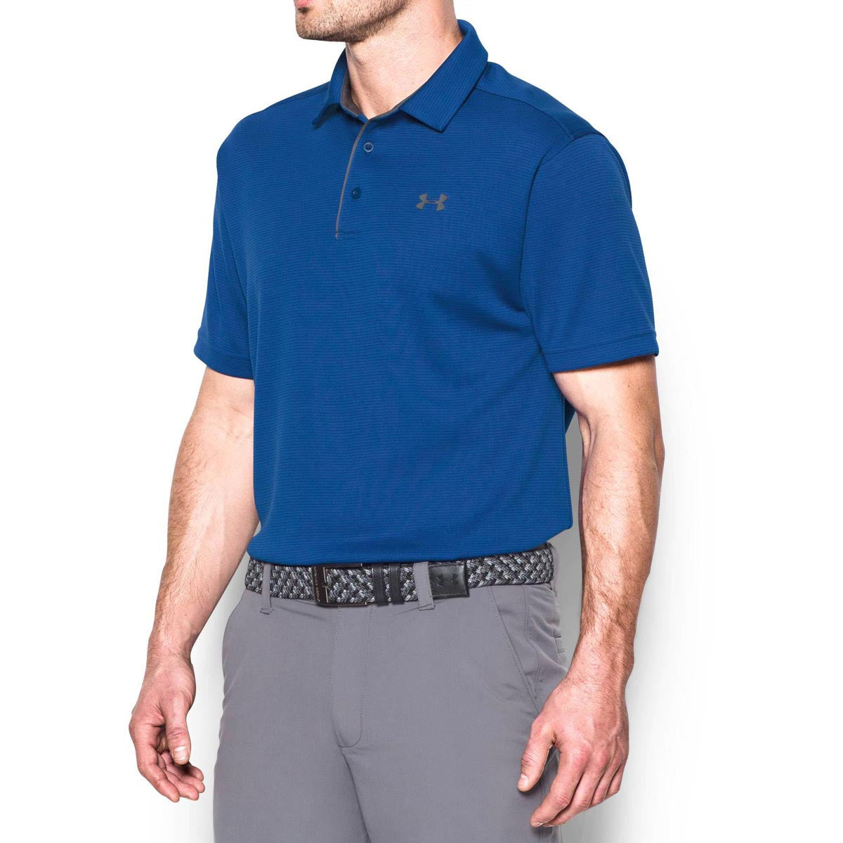 Under armour corporate clearance men's graphite tech polo