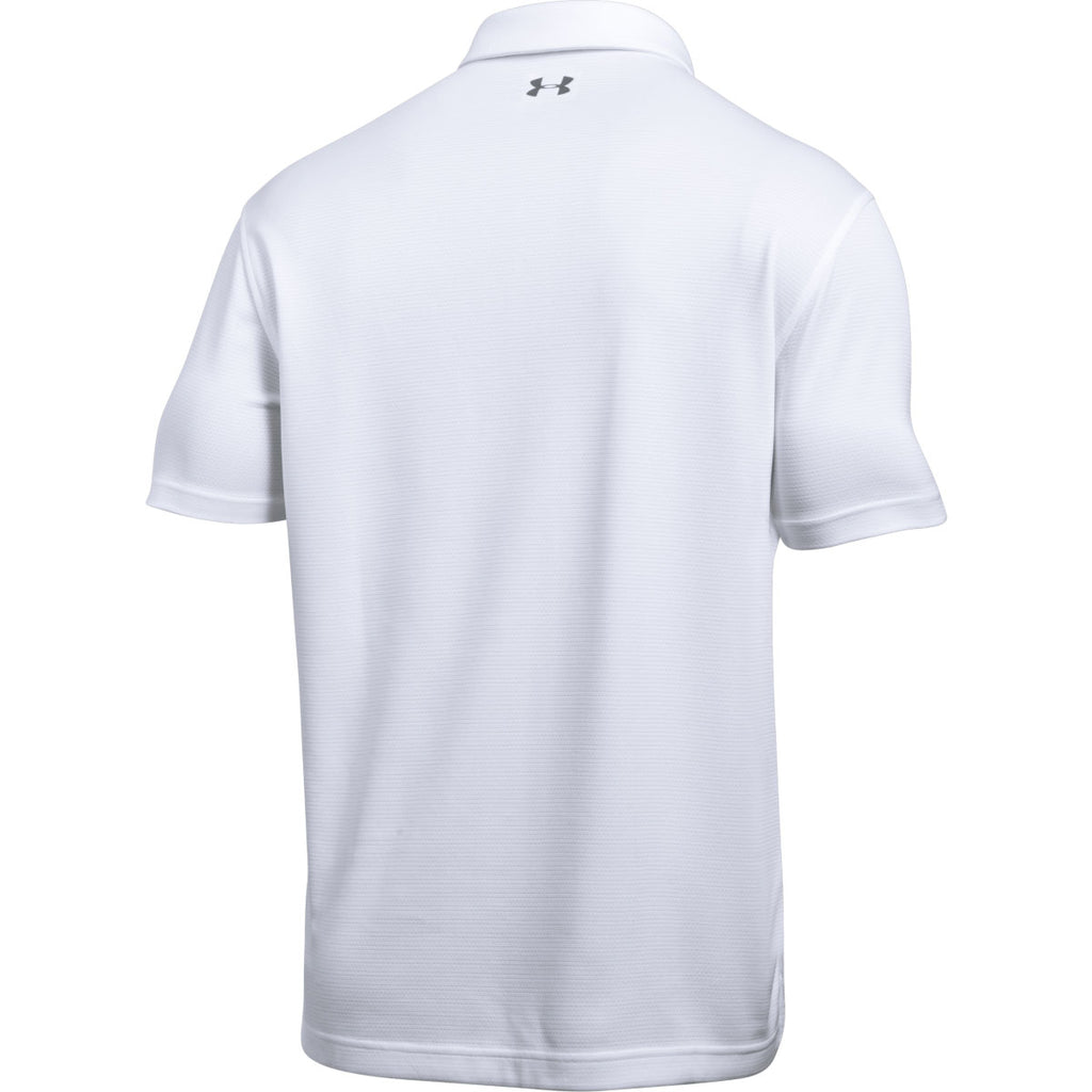 Under Armour Tech Polo Shirt - L - White