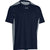 Under Armour Men's Midnight Navy/Steel Team Raid T-Shirt Short Sleeve