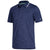 adidas Men's Collegiate Navy Ultimate Textured Stripe Polo