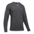 Under Armour Men's Carbon Heather Hustle Fleece Crew Neck Sweatshirt