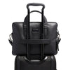 TUMI Black Harrison Sycamore Slim Brief Leather