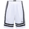 Under Armour Men's White/Black Baseline 10