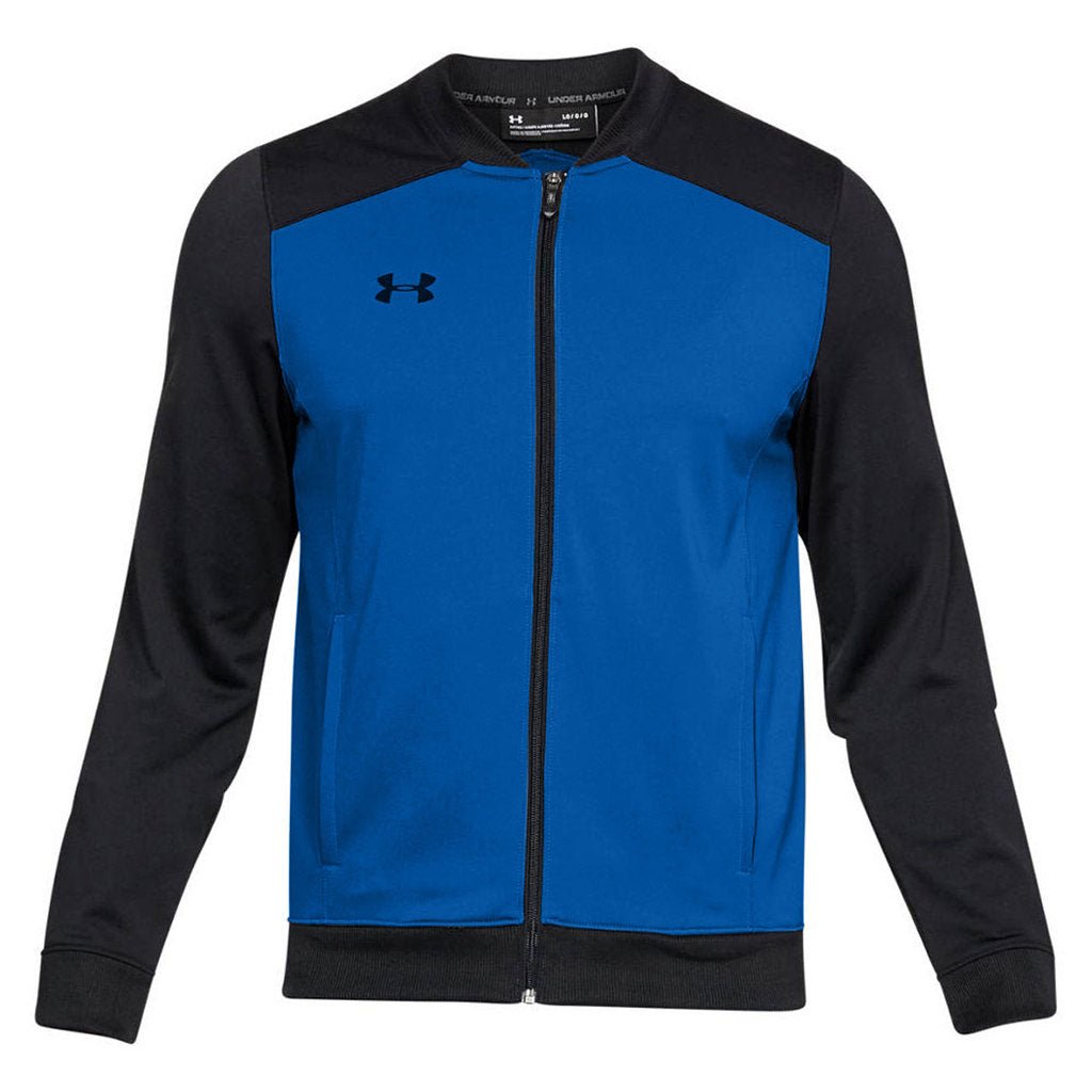 Royal blue under armour on sale jacket