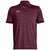 Under Armour Men's Maroon Medium Heather Elevated Polo