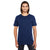 Threadfast Unisex Navy Pigment Dye Short-Sleeve T-Shirt