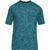 Under Armour Men's Tourmaline Teal Threadborne Printed Short Sleeve