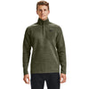 Under Armour Men's Marine OD Green Henley Long Sleeve