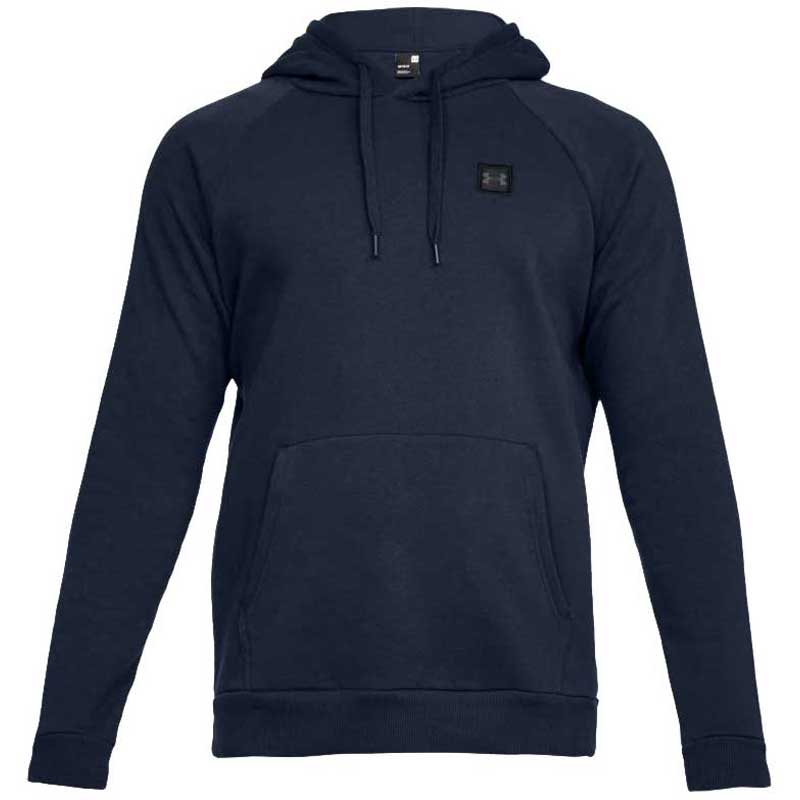 Under Armour Men's Armour Fleece Full Zip Hoodie, Academy Blue (408)/Black,  X-Small at  Men's Clothing store