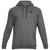 Under Armour Men's Charcoal Light Heather Rival Fleece Pullover Hoodie