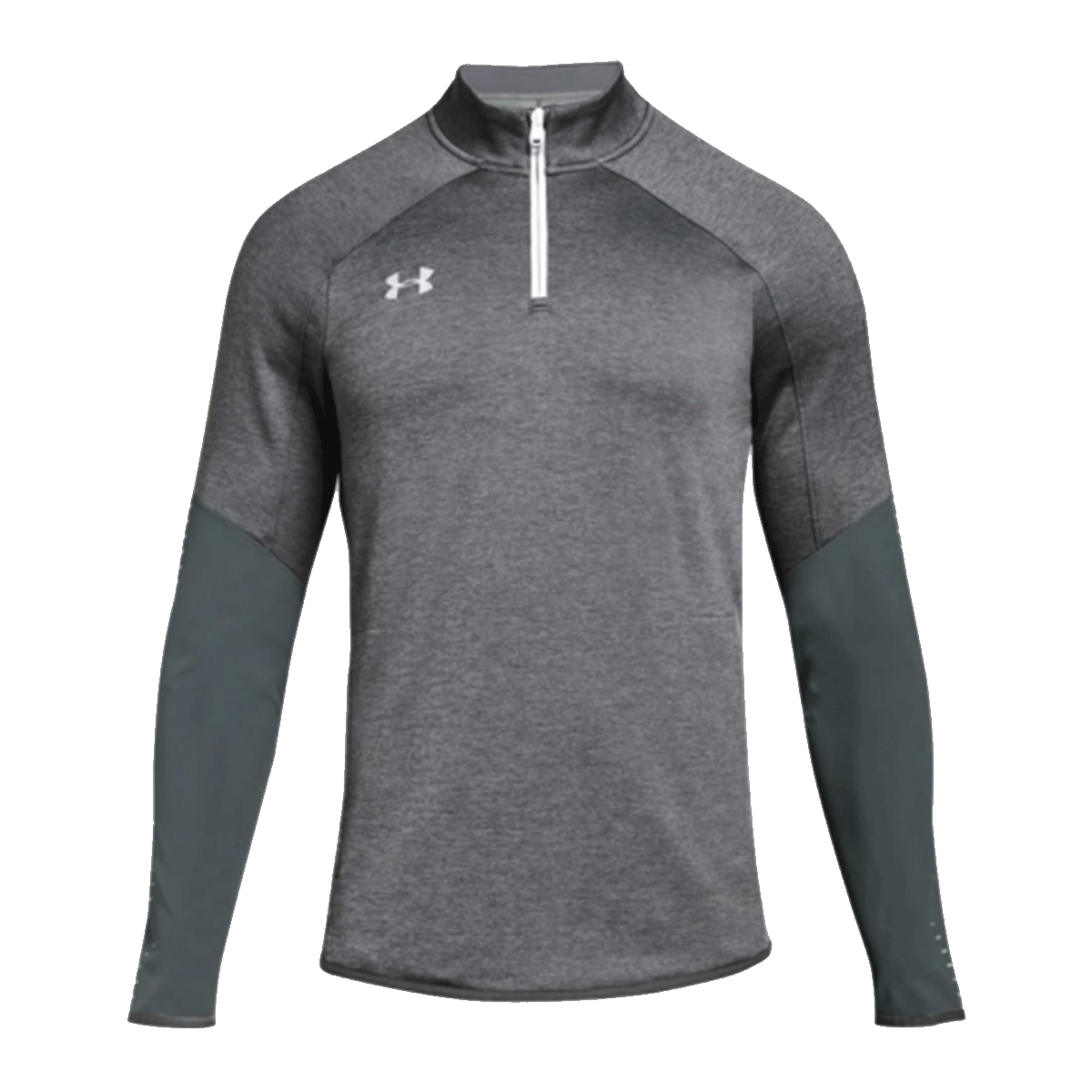 Under armour Jersey 1/2 Zip Qualifier half zip T-Shirt Blue