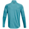 Under Armour Men's Glacier Blue/Black Tech 2.0 Half Zip