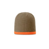 Richardson Driftwood/Blaze Orange Fleece Reverseible Hunting Beanie