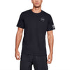 Under Armour Men's Black/Steel Freedom Flag Tee