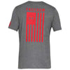 Under Armour Men's Charcoal Medium Heather Freedom Flag Tee