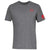 Under Armour Men's Charcoal Medium Heather Freedom Flag Tee