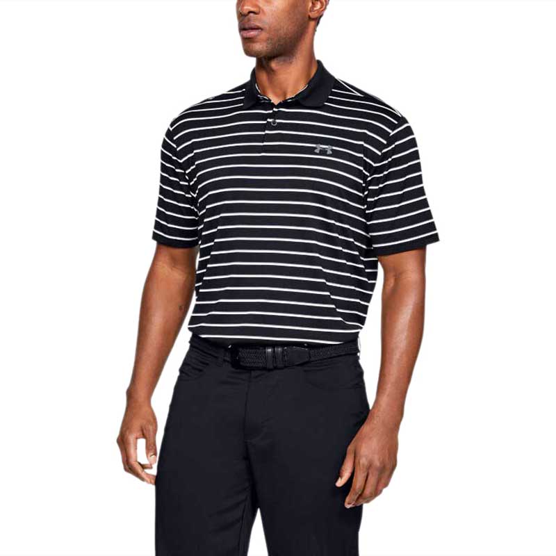 Men's under armour striped performance 2.0 cheap golf polo