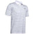 Under Armour Men's White Performance Polo 2.0 Divot Stripe