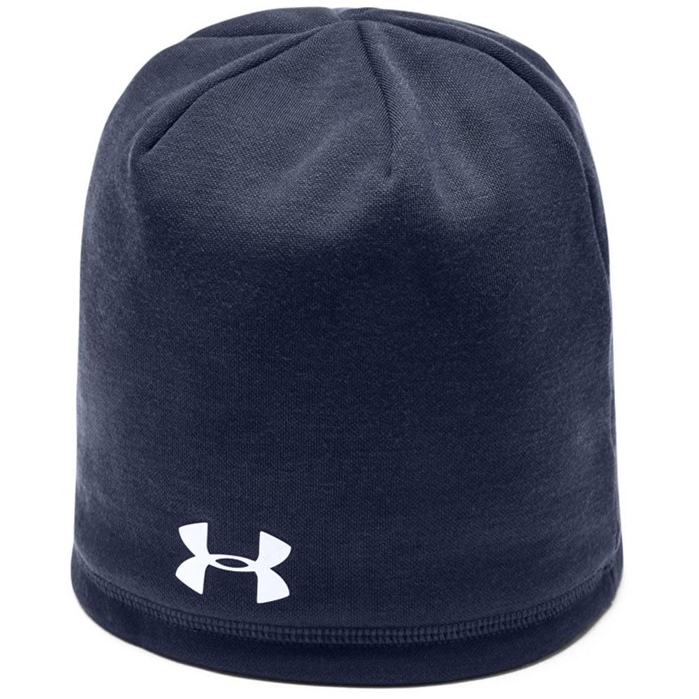 Navy blue under armour beanie new arrivals