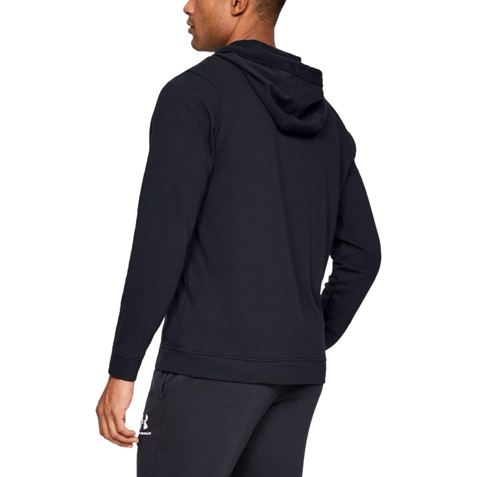 Under Armour Men's Black Sportstyle Terry Full Zip