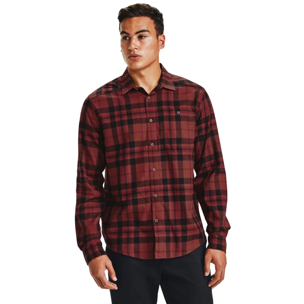 Under armour flannel outlet shirt