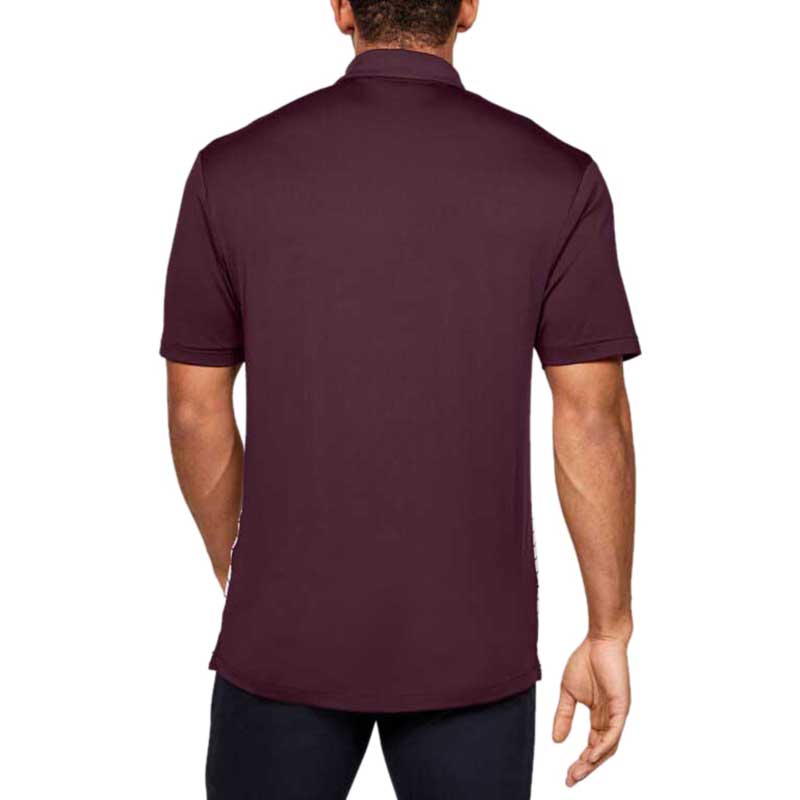 Under armour stripe hot sale mix up polo